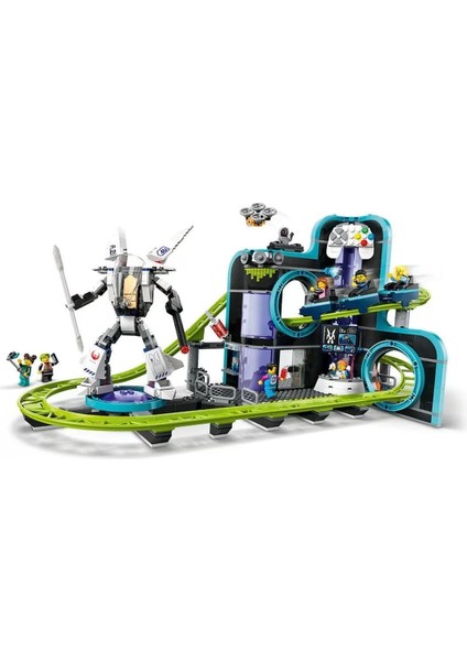 60421 LEGO City Robot Dünyası Hız Treni Parkı 986 Parça +8 Yaş