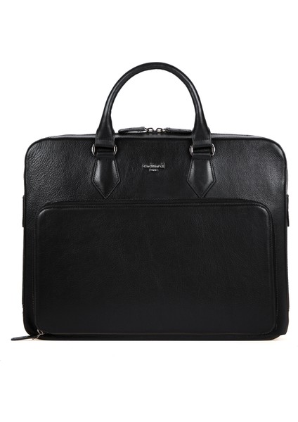 Erkek Erkek Siyah %100 Deri Evrak Çantası 50295670-VR046 fiyatları