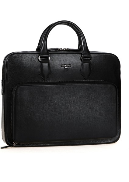 Erkek Erkek Siyah %100 Deri Evrak Çantası 50295670-VR046 modelleri