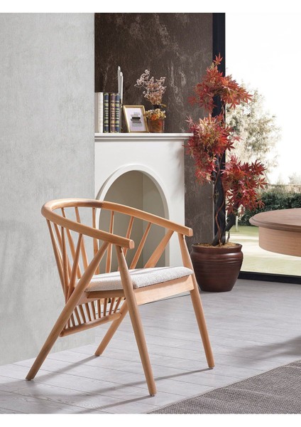 Helsa Iskandinav Ahşap Sandalye