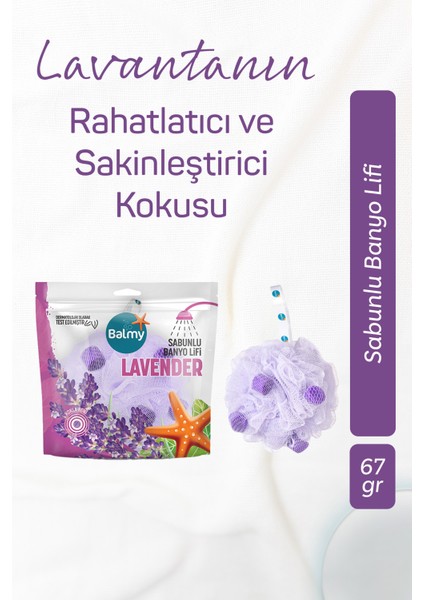 Lavanta Sabunlu Banyo Lifi