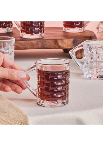Begonya 6'lı Çay Bardağı Seti 195 ml
