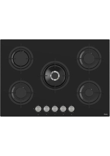 Fryart Siyah Set ( D100 Siyah DAVLUMBAZ-RS035 Siyah Ocak- XE63CS Fryart Siyah Fırın )