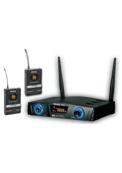K-312 2 Yaka Uhf Telsiz Mikrofon