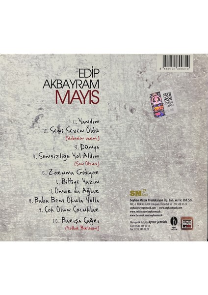 CD Edip Akbayram Mayıs CD fiyatları
