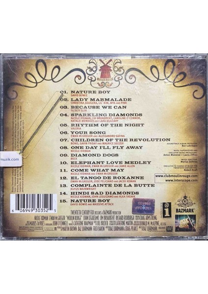 CD Moulin Rouge CD