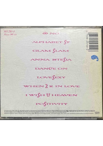 CD Prince Lovesexy CD fiyatları