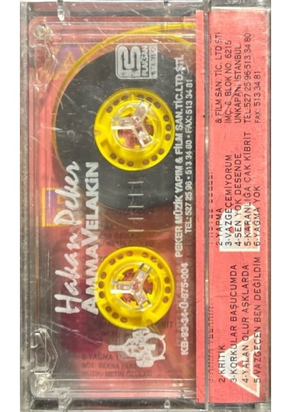 Kaset Hakan Peker Amma Velakin Kaset