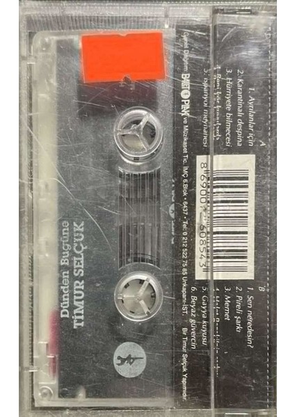 Kaset Timur Selçuk Dünden Bugüne Kaset