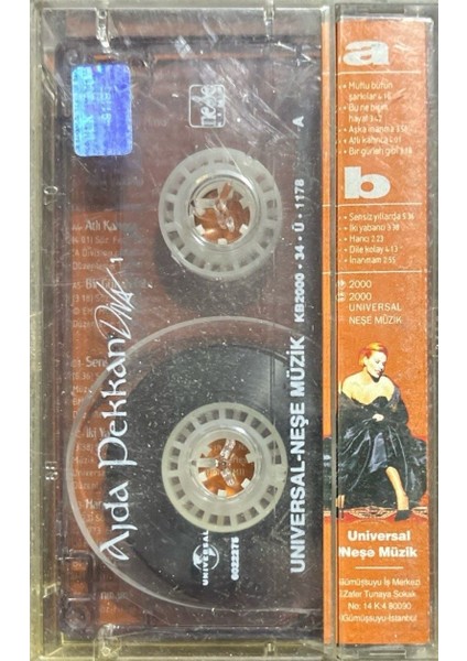 Kaset Ajda Pekkan Diva Kaset