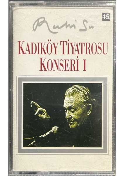 Kaset Ruhi Su Kadıköy Tiyatrosu Konseri I Kaset