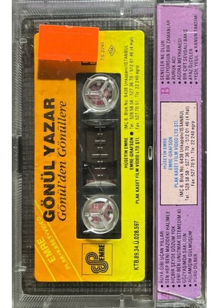 Kaset Gönül Yazar Gönül'den Gönüllere Kaset fiyatları