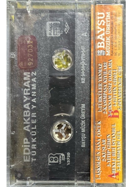 Kaset Edip Akbayram Türküler Yanmaz Kaset fiyatları