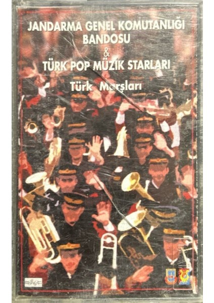 Kaset Jandarma Genel Komutanlığı Bandosu Türk Marşları Kaset