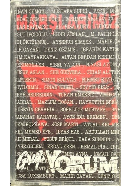 Kaset Grup Yorum Marşlarımız Kaset