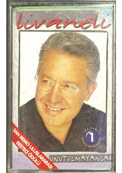 Kaset Livaneli Unutulmayanlar 1-2 Double Kaset