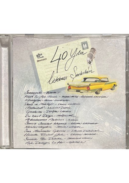 CD 40 Yılın Liste Başı Şarkıları CD