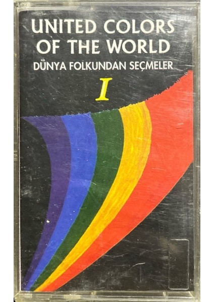 Kaset United Colours Of The World Dünya Folkundan Seçmeler Kaset