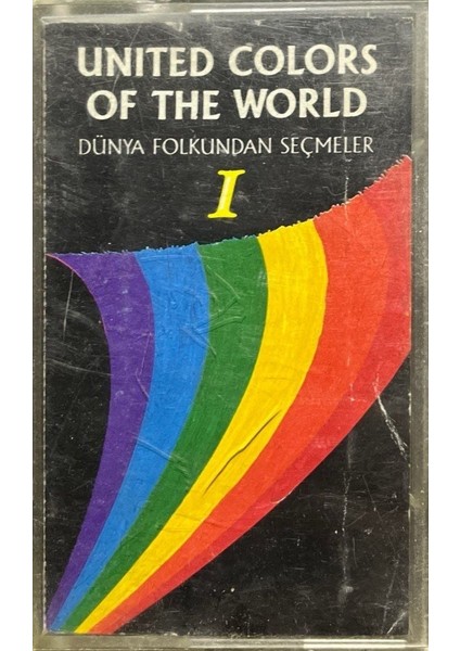 Kaset United Colours Of The World Dünya Folkundan Seçmeler Kaset