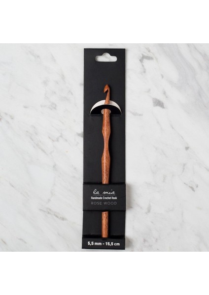 Rosewood 5.5 mm 15.5 cm Ahşap Yün Tığ fırsatları