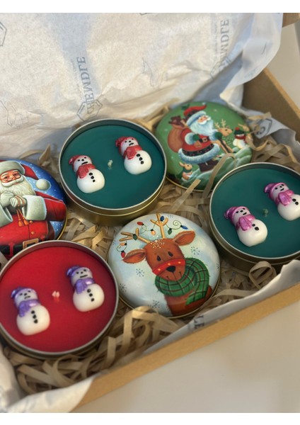 Hediyelik Mum Seti-49 modelleri