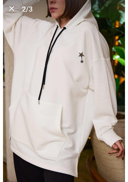 Yıldız Broş Detaylı Kanguru Cepli Tunik fiyatları