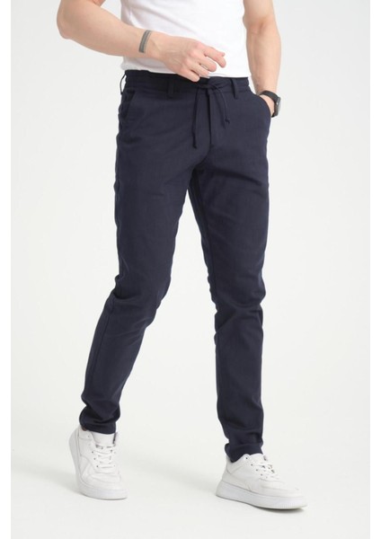 Lastikli Bağcıklı Fermuarlıpamuk Erkek Pantolon modelleri