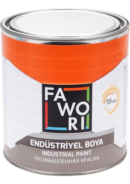 Ideal Parlak Endüstriyel Boya Krom Sarı 2,5kg