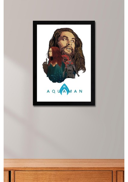 Aquaman Çerçeveli Tablo - Marvel Poster Tablo fiyatları