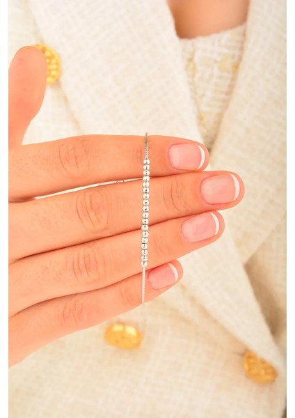 14 Ayar Beyaz Altın Bileklik fiyatları