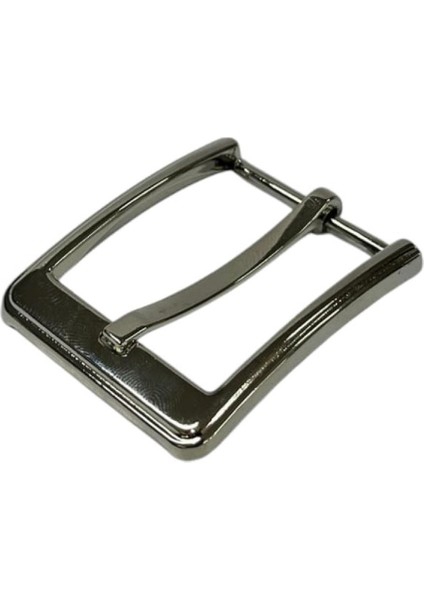 Kemer Tokası 3,5 cm Nikel Renk 1 Adet (Leathercraft, Deri Hobi)