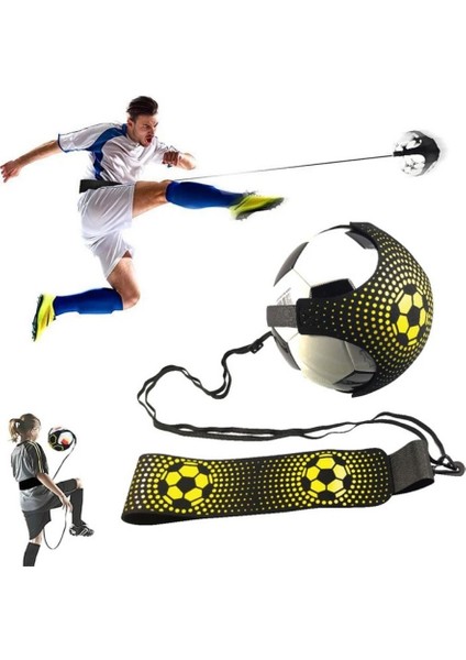 Futbol Antrenman Kemeri Egzersiz ve Bireysel Eğitim Aksesuarı Top Kontrol ve Teknik Geliştirme ve Koordinasyon Geliştirme Kemeri indirimleri