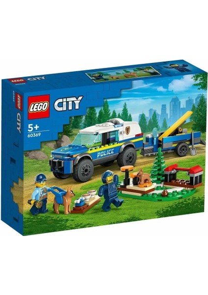 60369 Lego® City - Mobil Polis Köpeği Eğitimi 197 Parça +5 Yaş