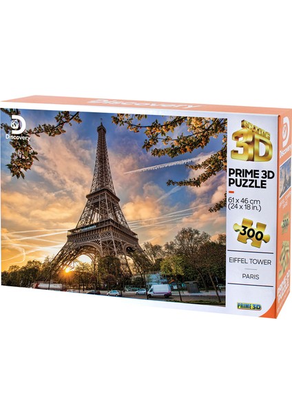 Discovery Eiffel Kulesi Yetişkin Puzzle 300 Parça 12093