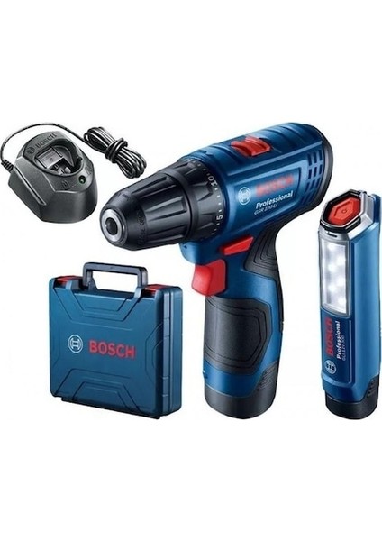 Professional Gsr 120-LI 2X2AH Çift Akülü Delme Vidalama