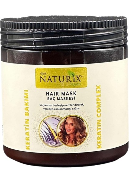 Keratin Kompleks Saç Bakım Seti 600ML Şampuan + 500ML Maske