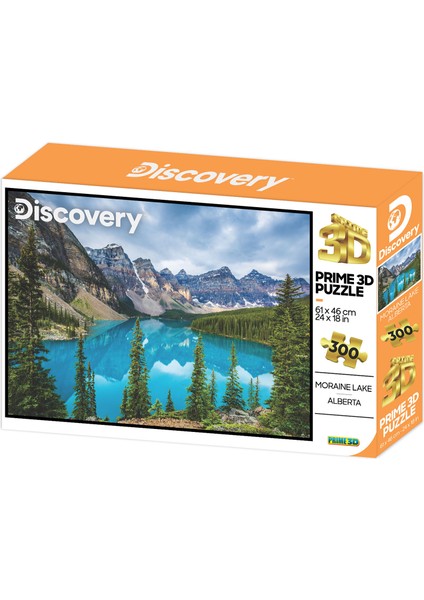 Discovery Moraine Gölü Yetişkin Puzzle 300 Parça 12168
