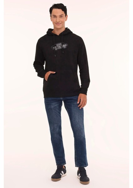 Off The Wall Pullover Iı-B Erkek Sweatshirt VN000HVNBLK1