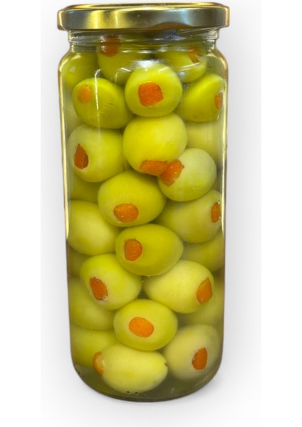 Portakal Dolgulu Yeşil Zeytin - Süzme Ağırlık 250 Gr. - Cam Kavanoz fiyatları