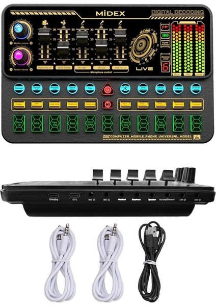 MX-2020 Platinium Set Efektli Ses Kartı Mikrofon Stand Kayıt Canlı Yayın Seti (Pc ve Telefon) modelleri