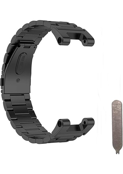 Amazfit T-Rex Pro Kordon Kayış Metal Sıralı Çelik 22/KRD04