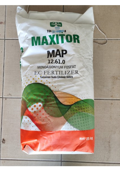 Maxıtormap Monoamonyum Fosfat 12-61-0 (25KG)
