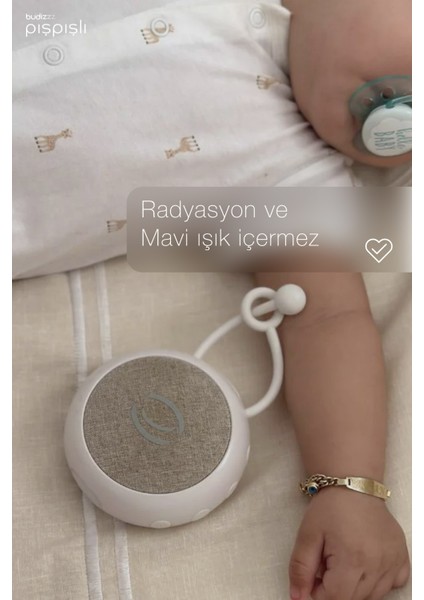 Beyaz Gürültü Cihazı | Yenidoğan Bebek Uyku ve Hediye Seti