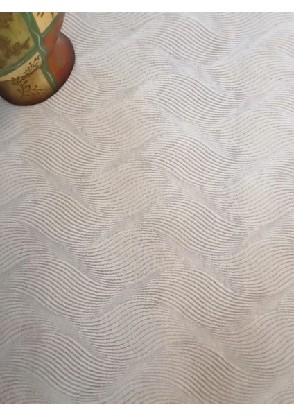 Plus Kaymaz Tabanlı Kabartmalı Saçaklı Salon Koridor Mutfak Halısı