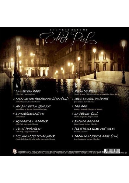 La Vie En Rose Lp Plak fiyatları