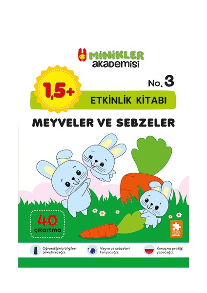 Minikler Akademisi / Meyveler ve Sebzeler - Ilona Bakše