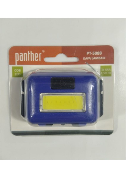 PT-5088 Cob LED 300 Lumen Pilli Kafa Lambası