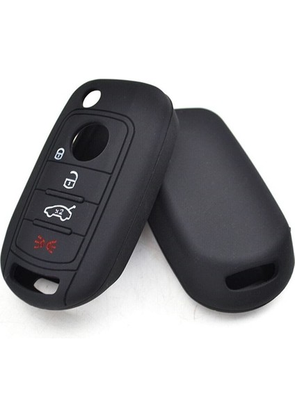 Fiat Egea Anahtar Koruyucu,egea Kumanda Koruyucu Silikon Kılıf Siyah Renk