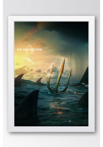 Aquaman Çerçeveli Tablo - Marvel Poster Tablo