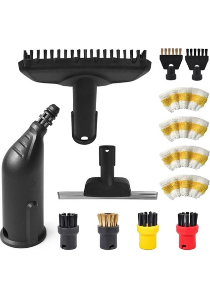 Karcher Buharlı Temizleyici Sc1 Sc2 Sc3 Sc4 Sc5 Için, El Nozulu Yedek Parçaları 2.884-280.0, Yuvarlak Fırça Bezi Aksesuarları (Yurt Dışından)